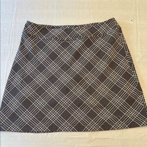 Athleta Grey and White skort